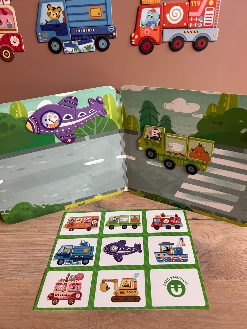 47pcs Traffic Magnets