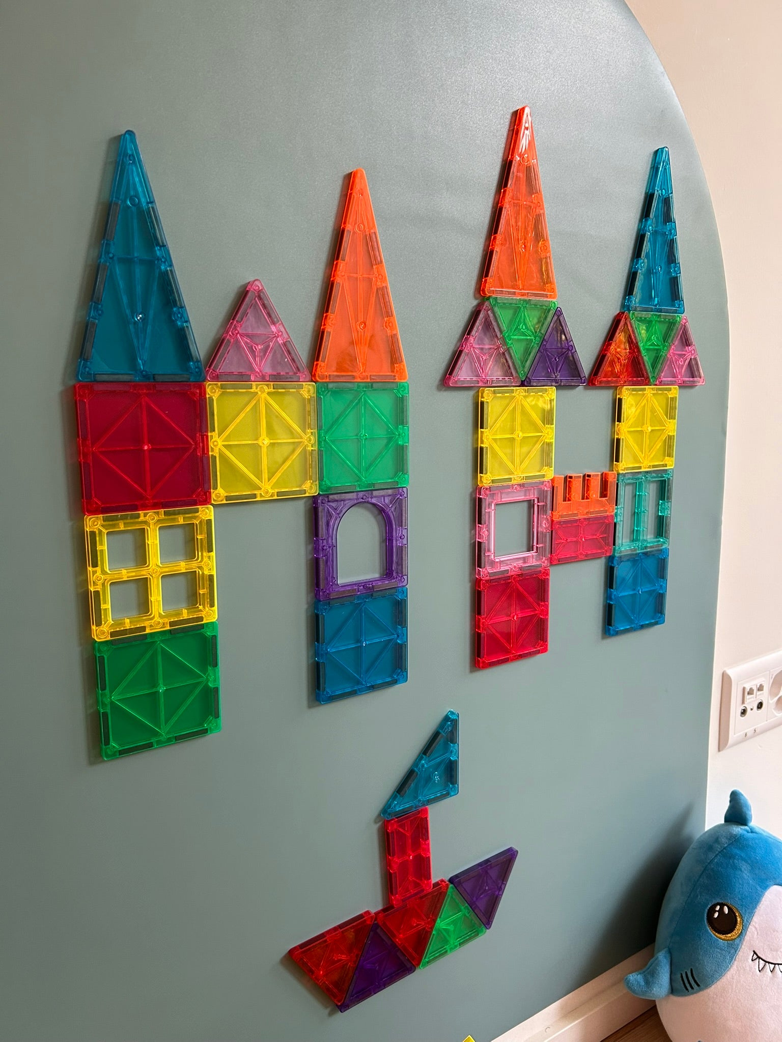 48 Stück magnetische Bausteine