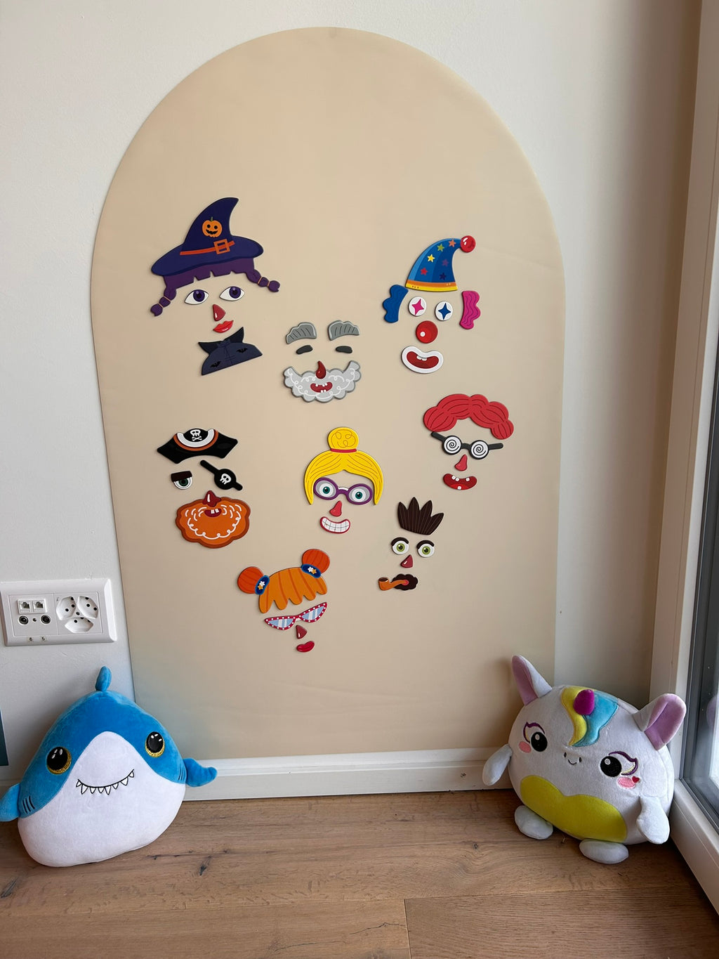 39pcs Expression changing magnets