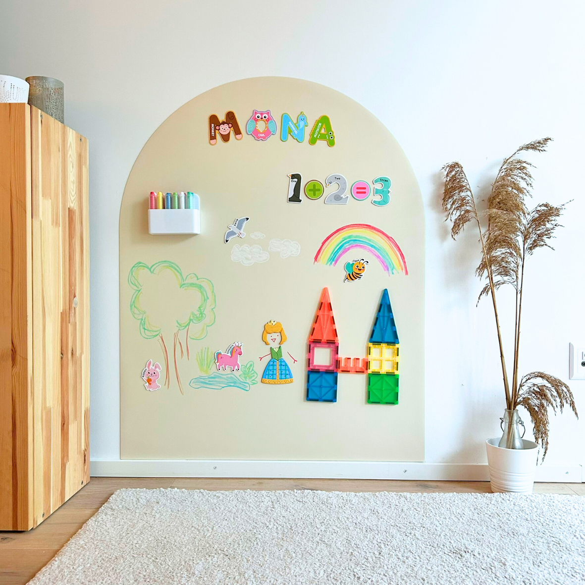 Magnetische Wandtafel (76x95cm)